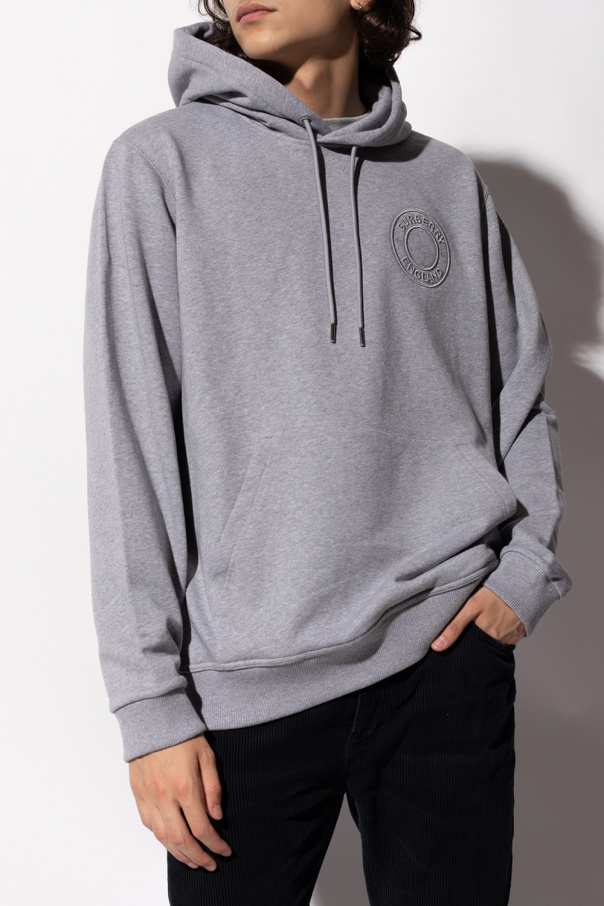 Burberry 23AW checked Hood パーカー Naomi Campbell for Burberry fall 21 - Hoodie with logo